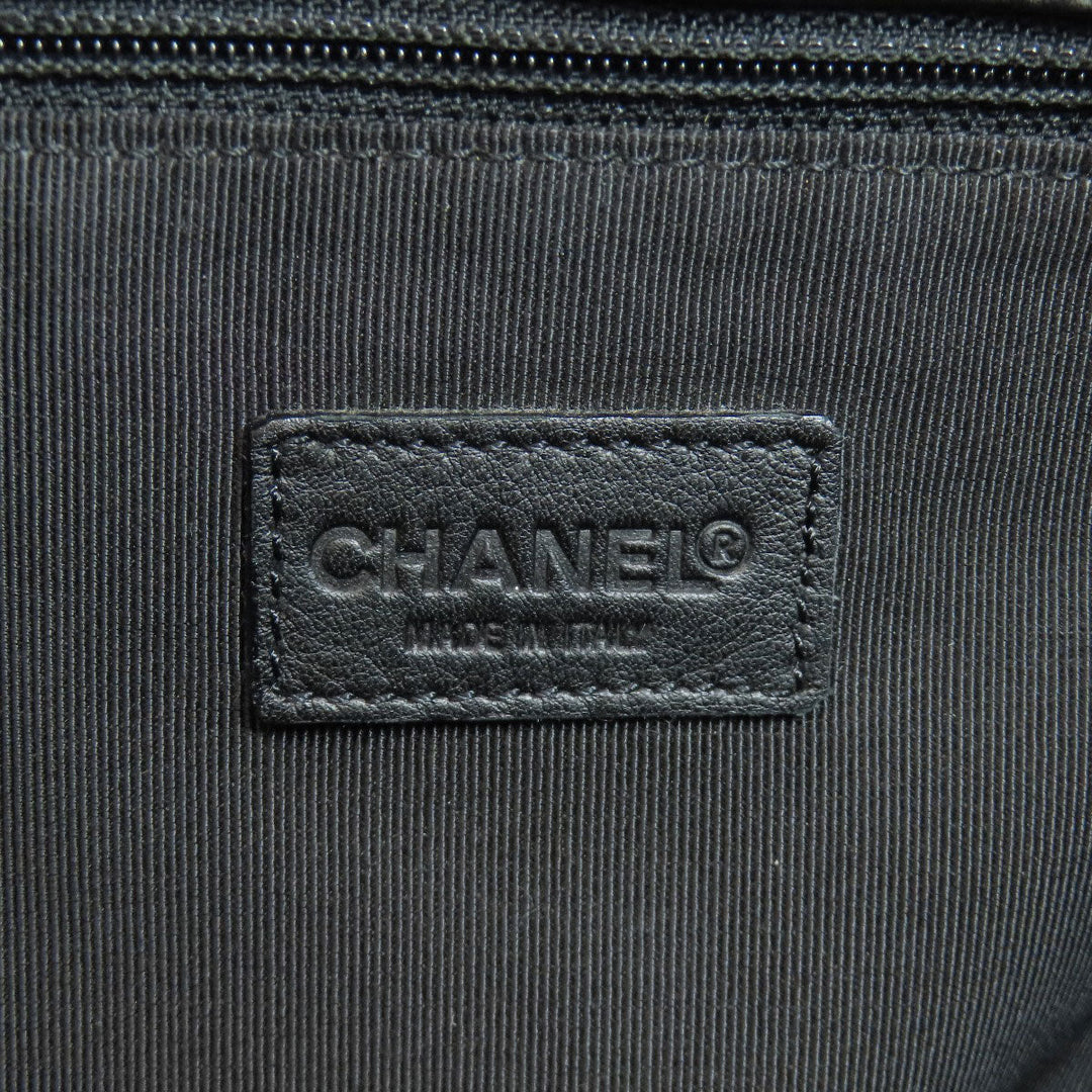 CHANEL Tote Bag Calfskin black COCO Mark Women Used Authentic