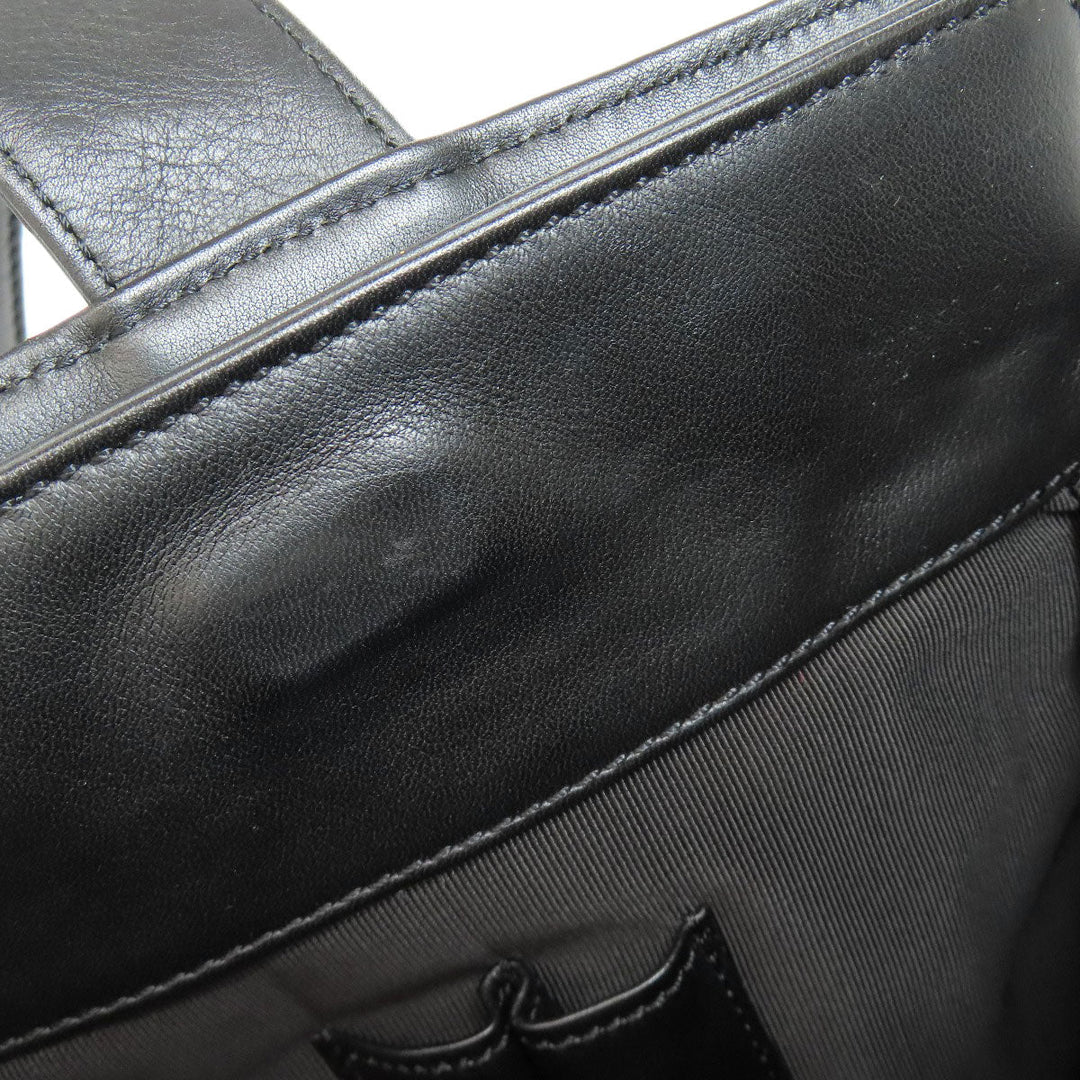 CHANEL Tote Bag Calfskin black COCO Mark Women Used Authentic