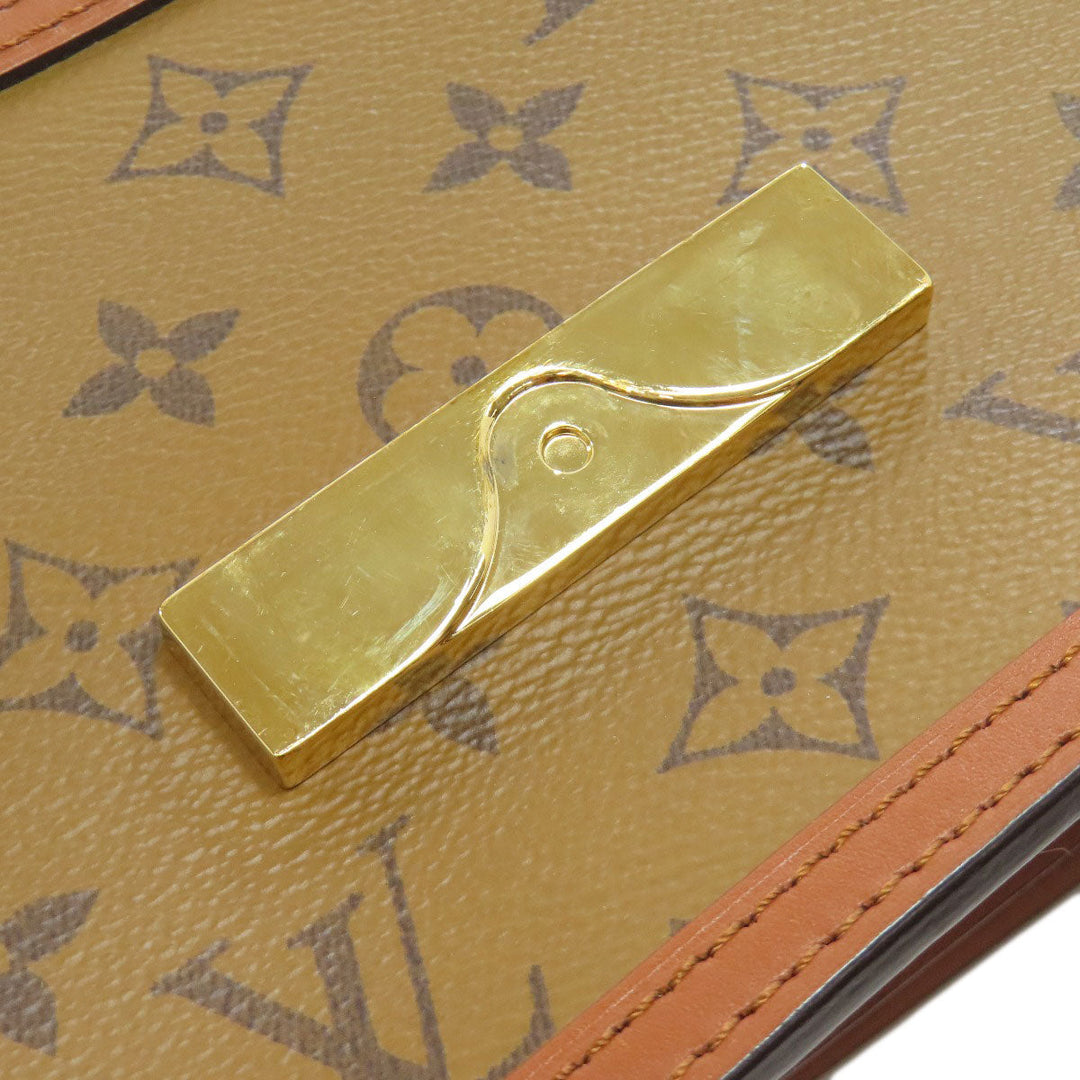 LOUIS VUITTON Shoulder Bag M45959 Monogram reverse Brown Daufine MINI Women Used Authentic