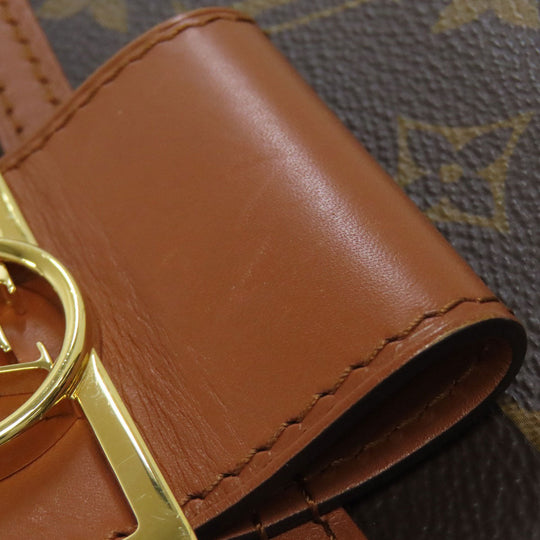 LOUIS VUITTON Shoulder Bag M45959 Monogram reverse Brown Daufine MINI Women Used Authentic