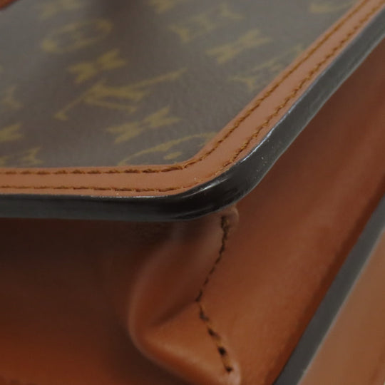 LOUIS VUITTON Shoulder Bag M45959 Monogram reverse Brown Daufine MINI Women Used Authentic