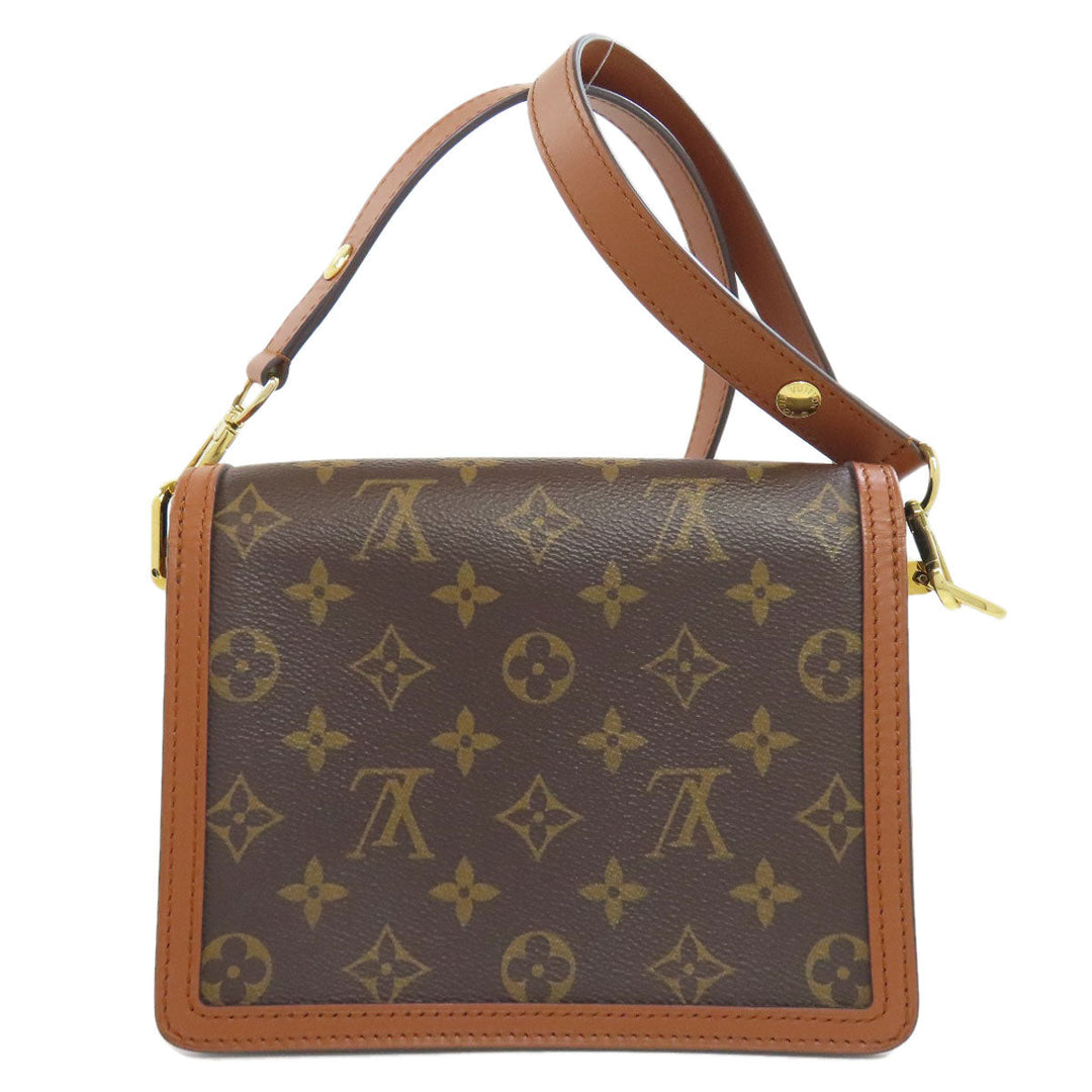 LOUIS VUITTON Shoulder Bag M45959 Monogram reverse Brown Daufine MINI Women Used Authentic