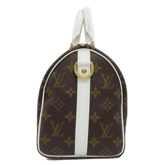 LOUIS VUITTON Handbag M20754 Monogram canvas Brown Speedy bandouliere 25 Women Used Authentic