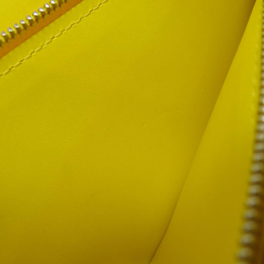 LOUIS VUITTON Long Wallet Purse M81890 Taurillon Clemence Leather white Portefeuille Capucines collaboration with Yayoi Kusama Women Used Authentic