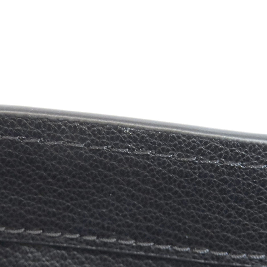 MICHAEL KORS Handbag leather black Hamilton Satchel Small 2WAY Women Used Authentic