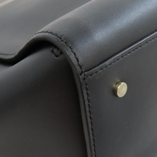 Kate Spade Tote Bag leather black 2WAY Women Used Authentic