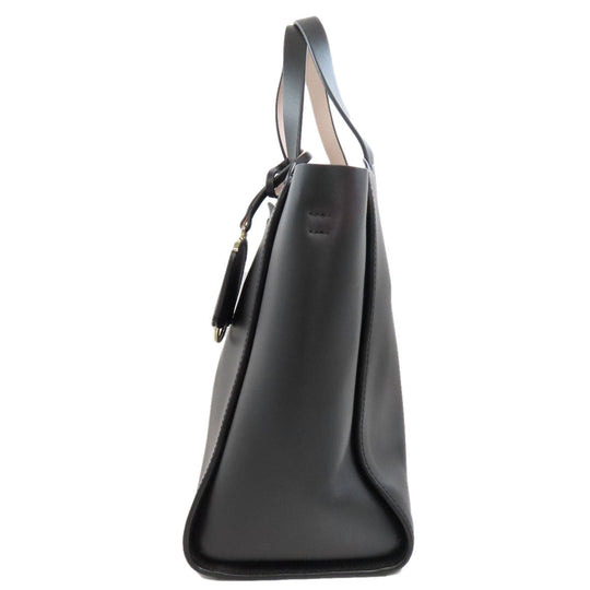 Kate Spade Tote Bag leather black 2WAY Women Used Authentic