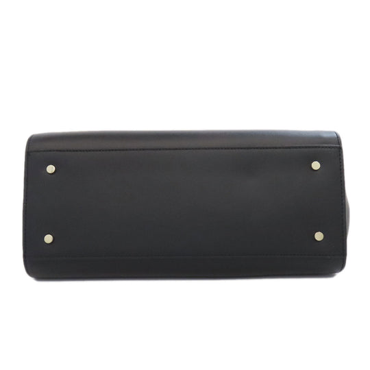 Kate Spade Tote Bag leather black 2WAY Women Used Authentic