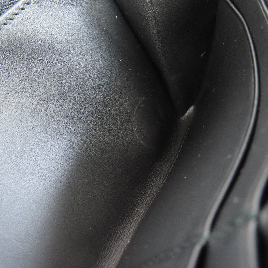 LOEWE Long Wallet Purse Calfskin black Puzzle Zip Around Paula's Ibiza collaboration Women Used Authentic