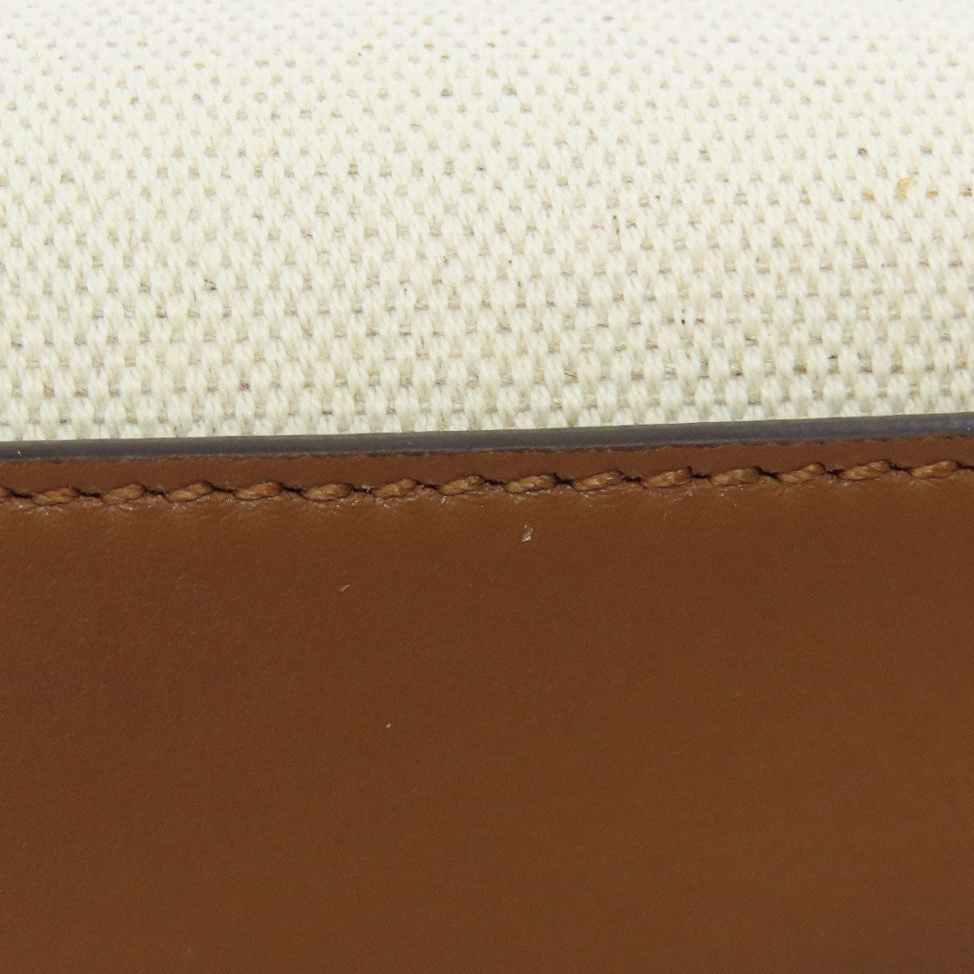 JIMMY CHOO Handbag canvas white 2WAY