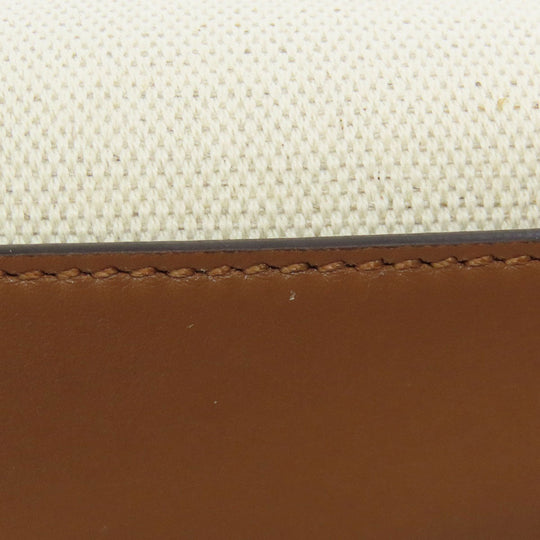 JIMMY CHOO Handbag canvas white 2WAY