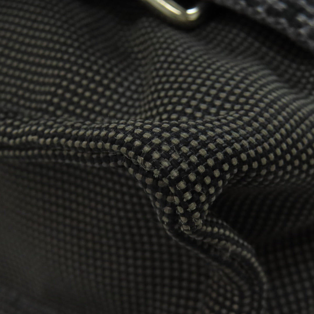 HERMES Backpack canvas gray Her Line add PM Women Used Authentic