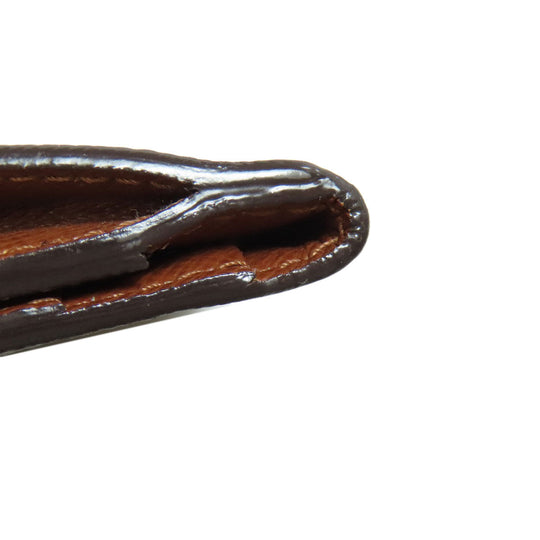 LOUIS VUITTON Coin case M61927 Monogram canvas Brown Ludlow Women Used Authentic