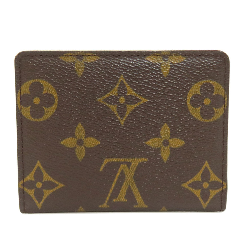 LOUIS VUITTON Coin case M61927 Monogram canvas Brown Ludlow Women Used Authentic