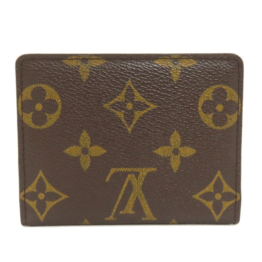 LOUIS VUITTON Coin case M61927 Monogram canvas Brown Ludlow Women Used Authentic