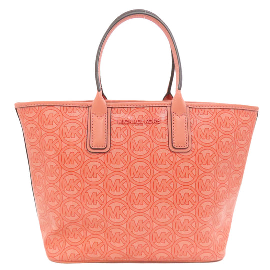 MICHAEL KORS Handbag PVC pink Jodie Women Used Authentic
