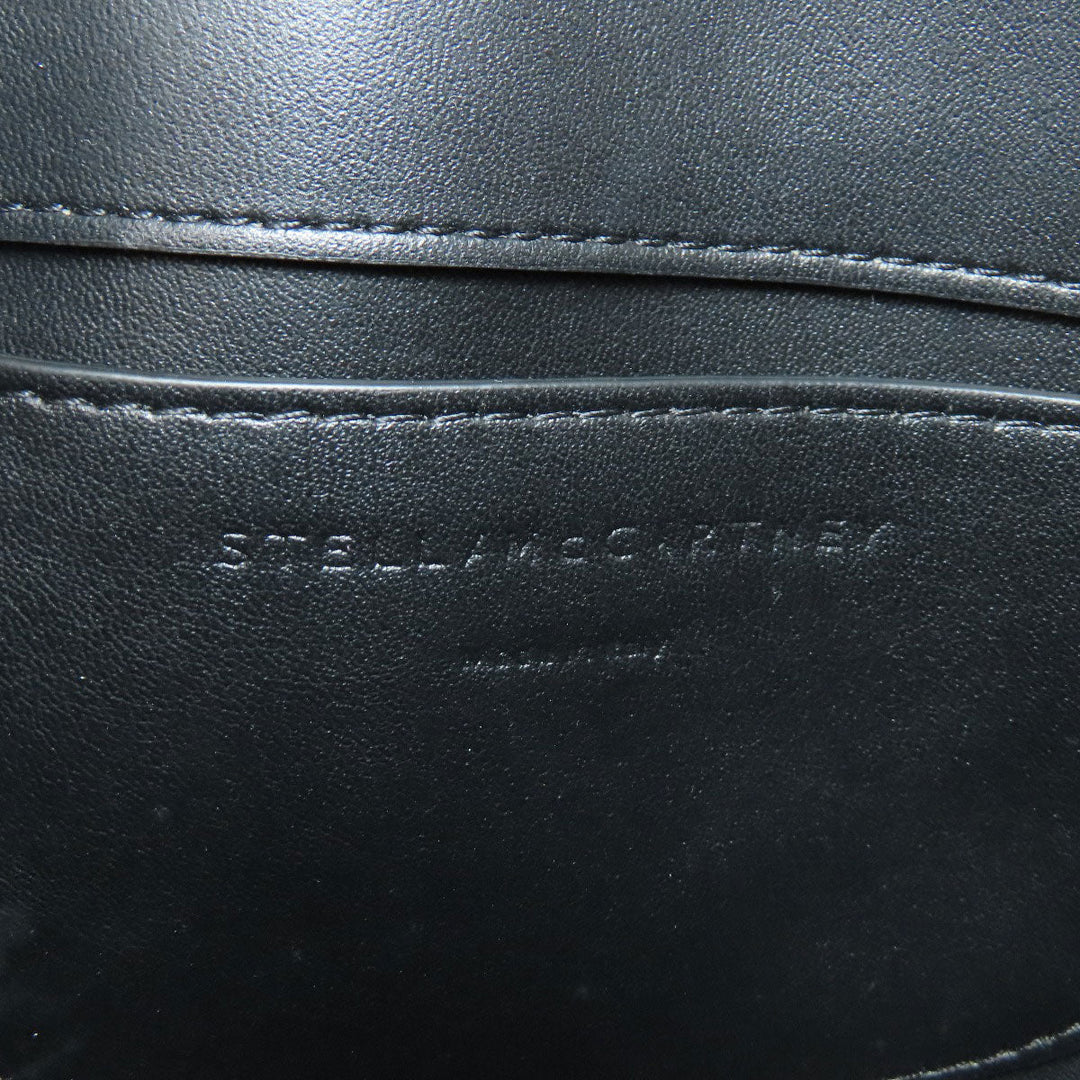 Stella McCartney Shoulder Bag Polyurethane beige logo Women Used Authentic