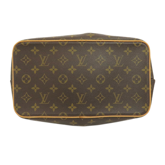 LOUIS VUITTON Tote Bag M40145 Monogram canvas Brown PalermoPM Women Used Authentic