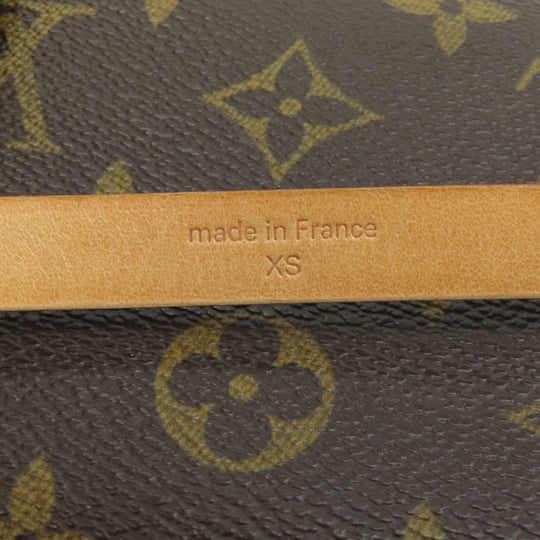LOUIS VUITTON Hip bag M51855 Monogram canvas Brown Pochette Florentine Women Used Authentic