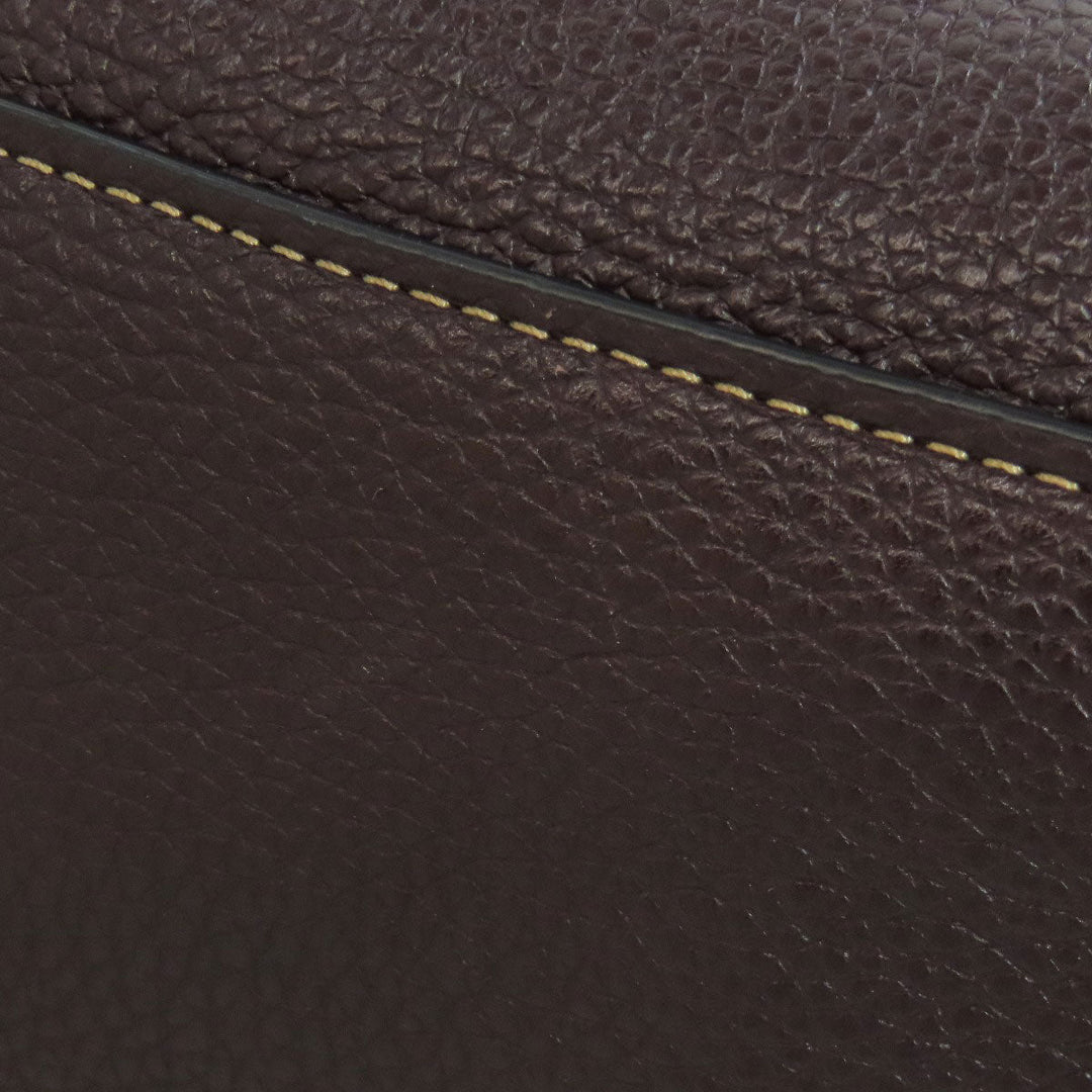 COACH Tote Bag 25137 leather Brown Charlie Carryall 2WAY Women Used Authentic