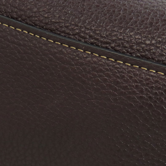 COACH Tote Bag 25137 leather Brown Charlie Carryall 2WAY Women Used Authentic