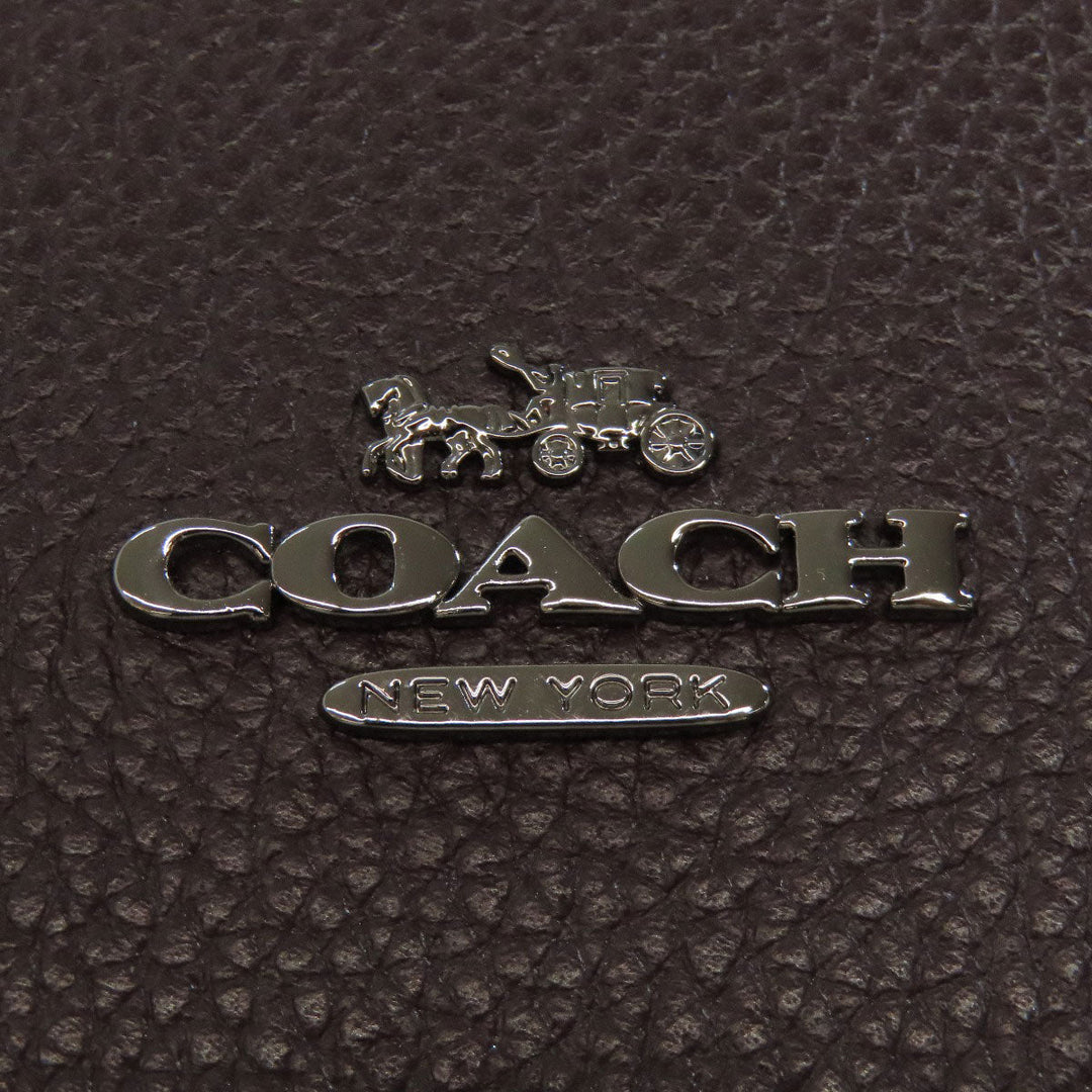 COACH Tote Bag 25137 leather Brown Charlie Carryall 2WAY Women Used Authentic