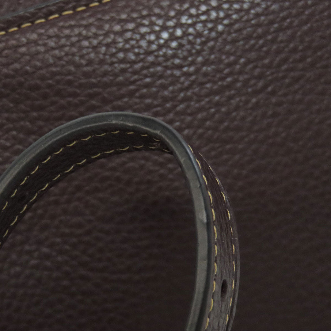 COACH Tote Bag 25137 leather Brown Charlie Carryall 2WAY Women Used Authentic