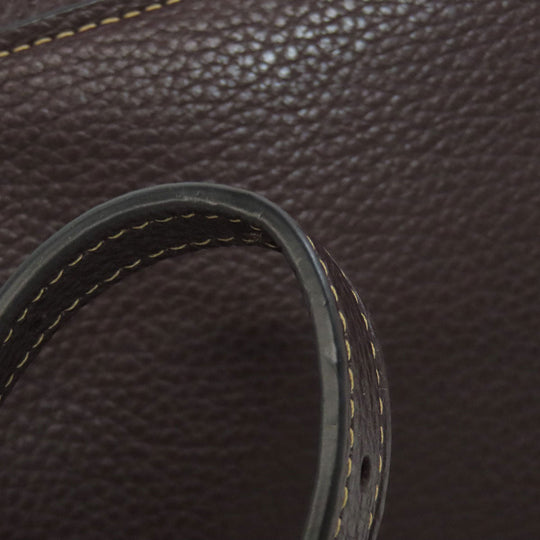 COACH Tote Bag 25137 leather Brown Charlie Carryall 2WAY Women Used Authentic