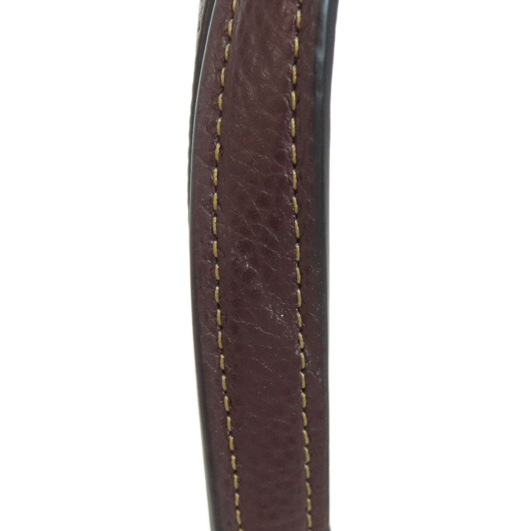 COACH Tote Bag 25137 leather Brown Charlie Carryall 2WAY Women Used Authentic