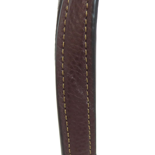 COACH Tote Bag 25137 leather Brown Charlie Carryall 2WAY Women Used Authentic