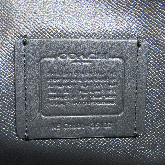 COACH Tote Bag 25137 leather Brown Charlie Carryall 2WAY Women Used Authentic