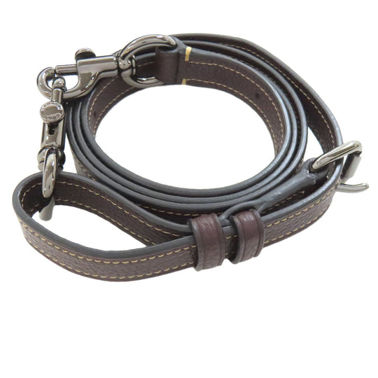 COACH Tote Bag 25137 leather Brown Charlie Carryall 2WAY Women Used Authentic