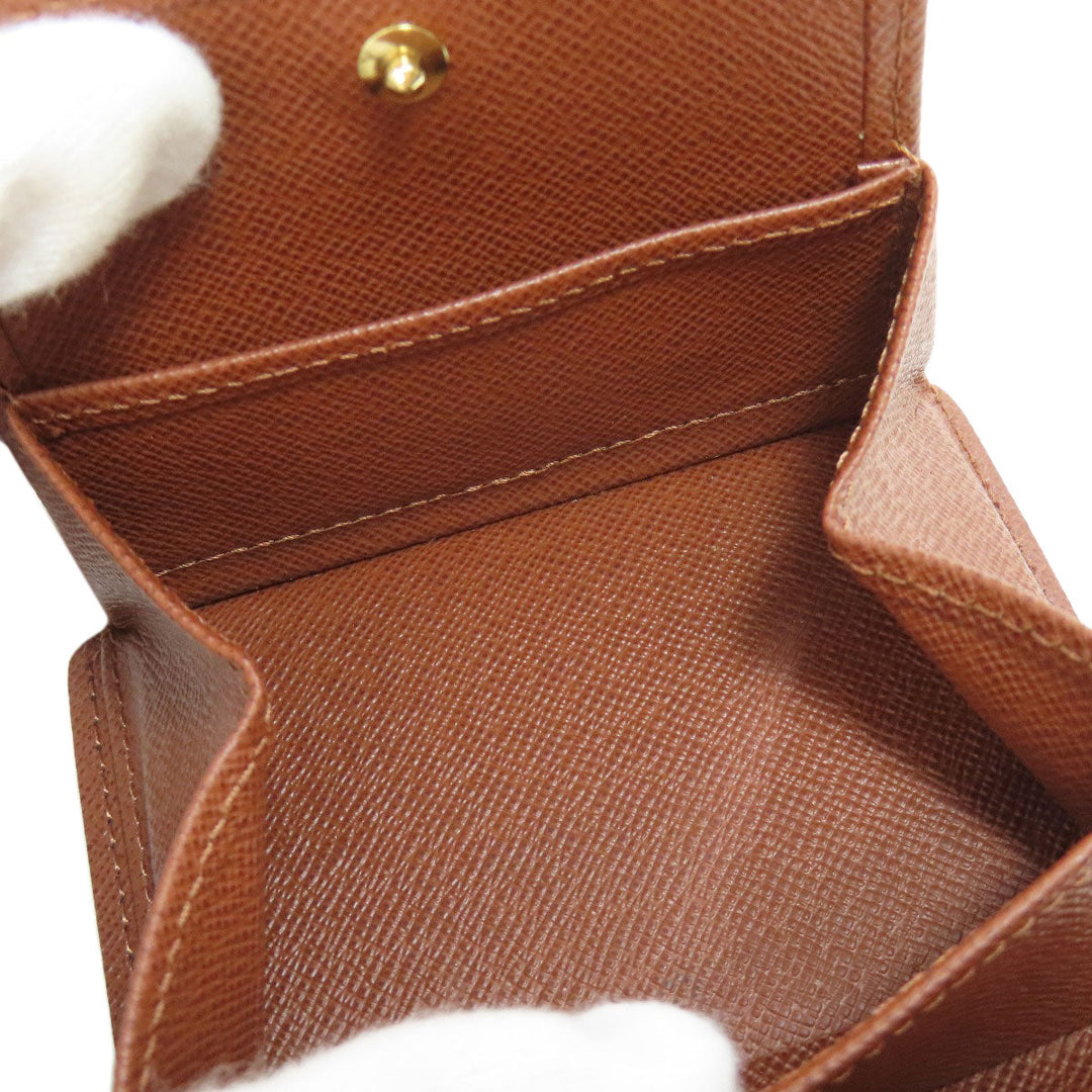 LOUIS VUITTON Bifold Wallet M60045 Monogram canvas Brown Portefeuille Magellan Women Used Authentic