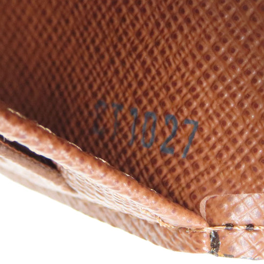 LOUIS VUITTON Bifold Wallet M60045 Monogram canvas Brown Portefeuille Magellan Women Used Authentic