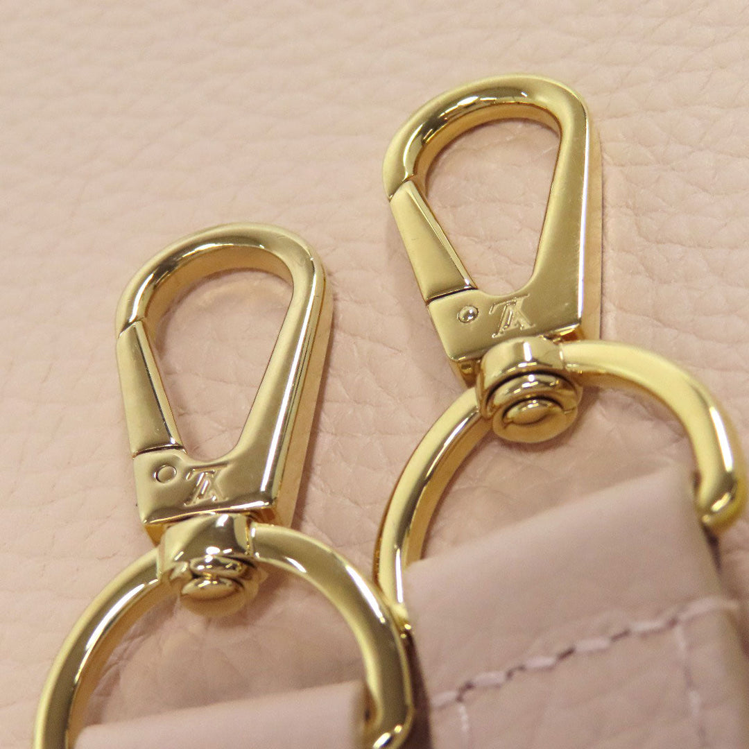 LOUIS VUITTON Handbag M22514 Taurillon Clemence Leather pink Capusine BB Women Used Authentic