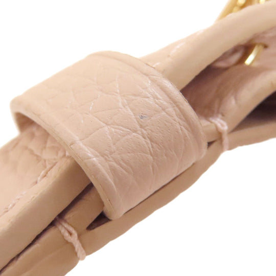LOUIS VUITTON Handbag M22514 Taurillon Clemence Leather pink Capusine BB Women Used Authentic