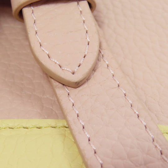 LOUIS VUITTON Handbag M22514 Taurillon Clemence Leather pink Capusine BB Women Used Authentic