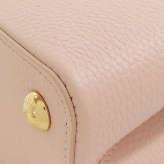 LOUIS VUITTON Handbag M22514 Taurillon Clemence Leather pink Capusine BB Women Used Authentic