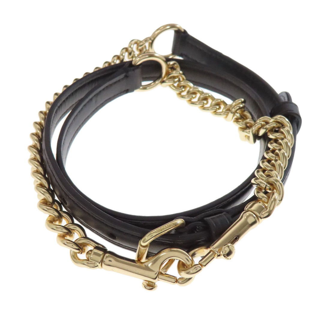 COACH Handbag PVC Brown Signature 2WAY Women Used Authentic