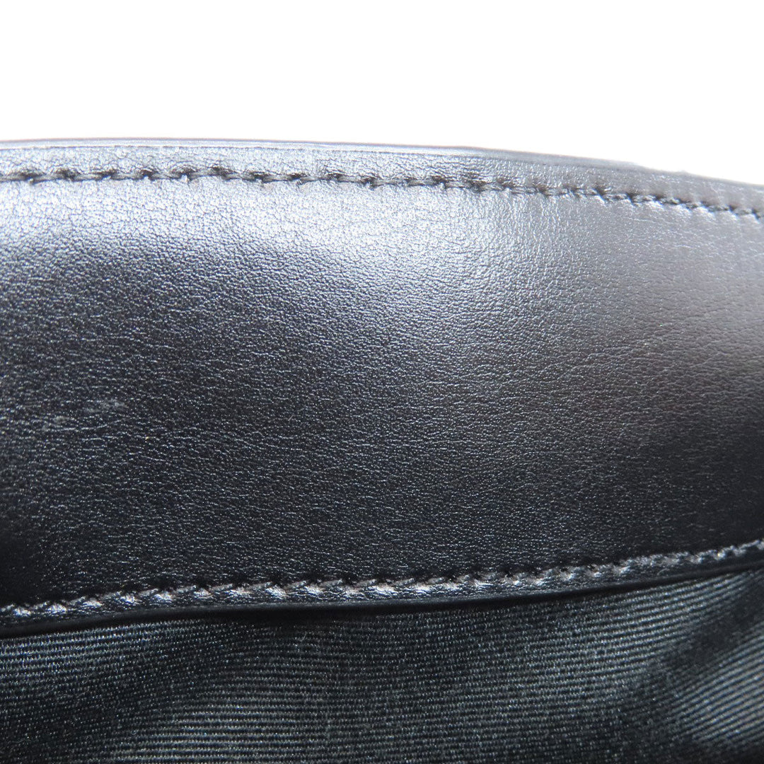 COACH Handbag PVC Brown Signature 2WAY Women Used Authentic