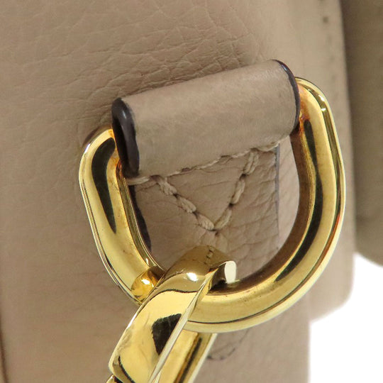 LOUIS VUITTON Shoulder Bag M58554 Calfskin beige Rock Me Tender Women Used Authentic