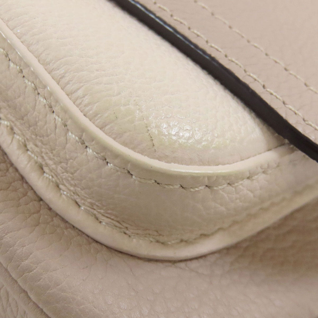 LOUIS VUITTON Shoulder Bag M58554 Calfskin beige Rock Me Tender Women Used Authentic