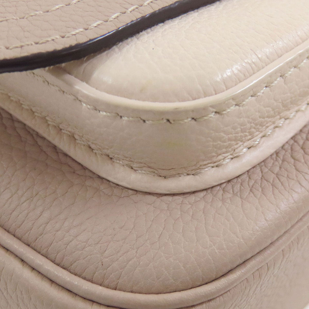 LOUIS VUITTON Shoulder Bag M58554 Calfskin beige Rock Me Tender Women Used Authentic