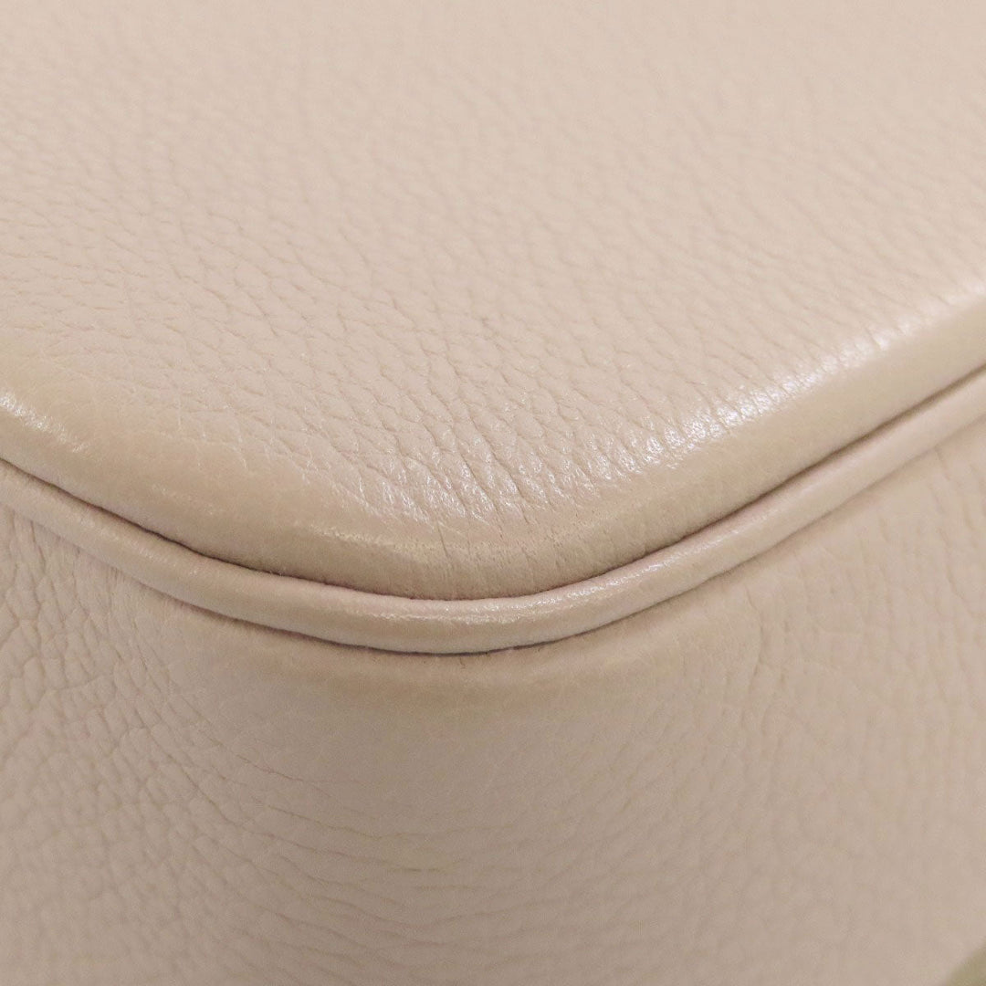 LOUIS VUITTON Shoulder Bag M58554 Calfskin beige Rock Me Tender Women Used Authentic