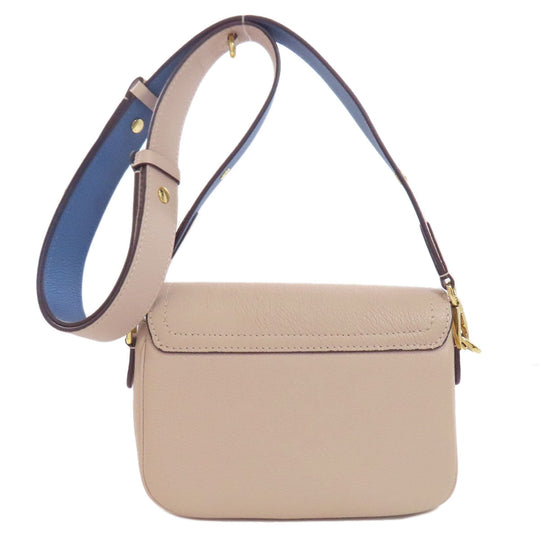 LOUIS VUITTON Shoulder Bag M58554 Calfskin beige Rock Me Tender Women Used Authentic
