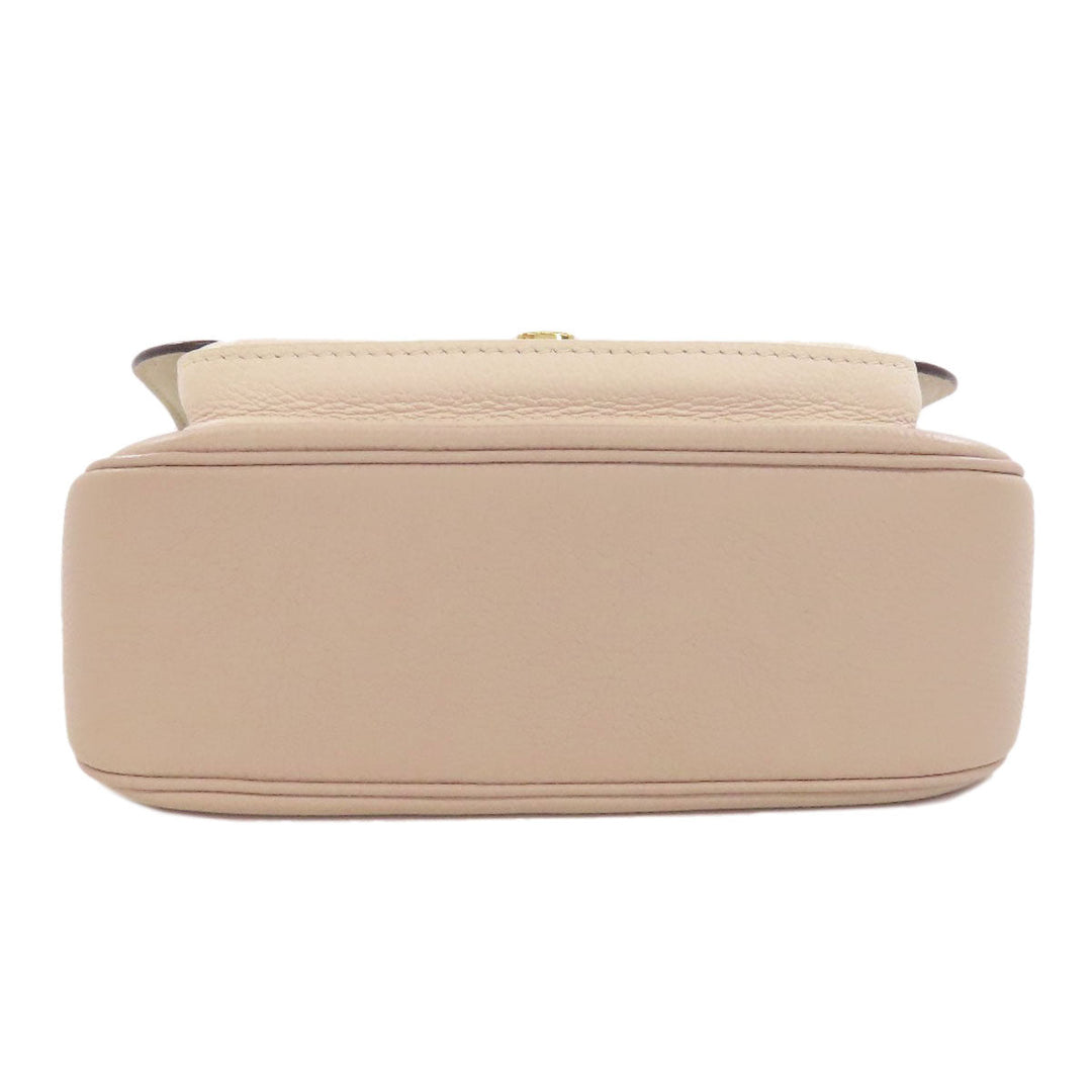LOUIS VUITTON Shoulder Bag M58554 Calfskin beige Rock Me Tender Women Used Authentic