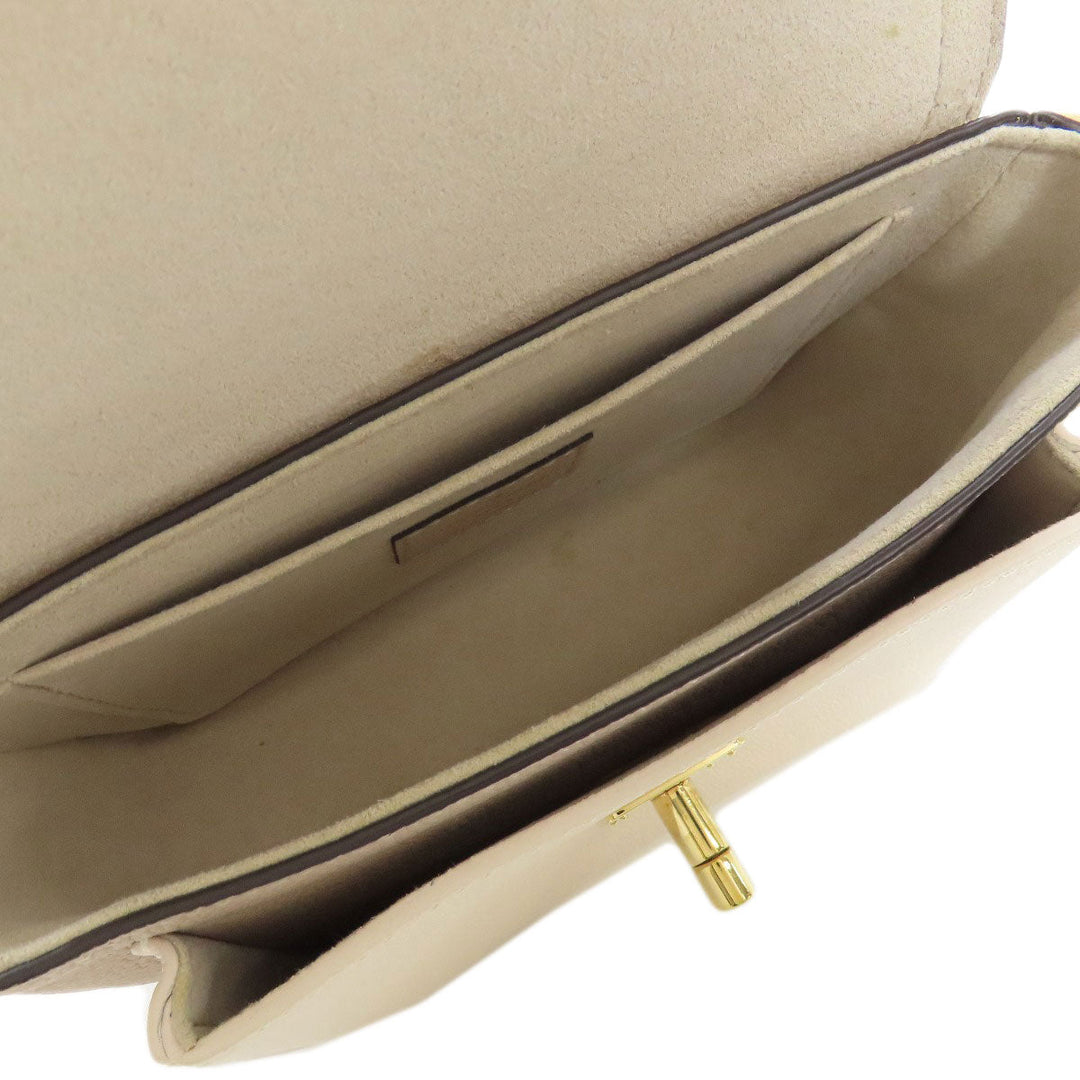 LOUIS VUITTON Shoulder Bag M58554 Calfskin beige Rock Me Tender Women Used Authentic