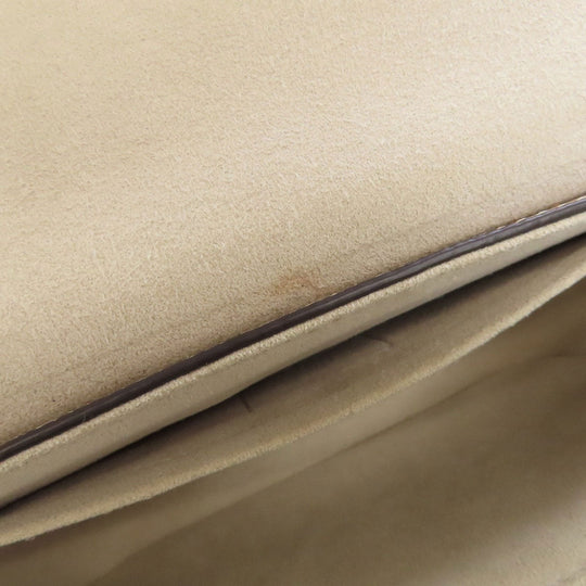 LOUIS VUITTON Shoulder Bag M58554 Calfskin beige Rock Me Tender Women Used Authentic