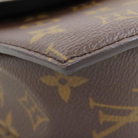 LOUIS VUITTON Handbag M46548 Monogram reverse Brown Tilsitt Women Used Authentic