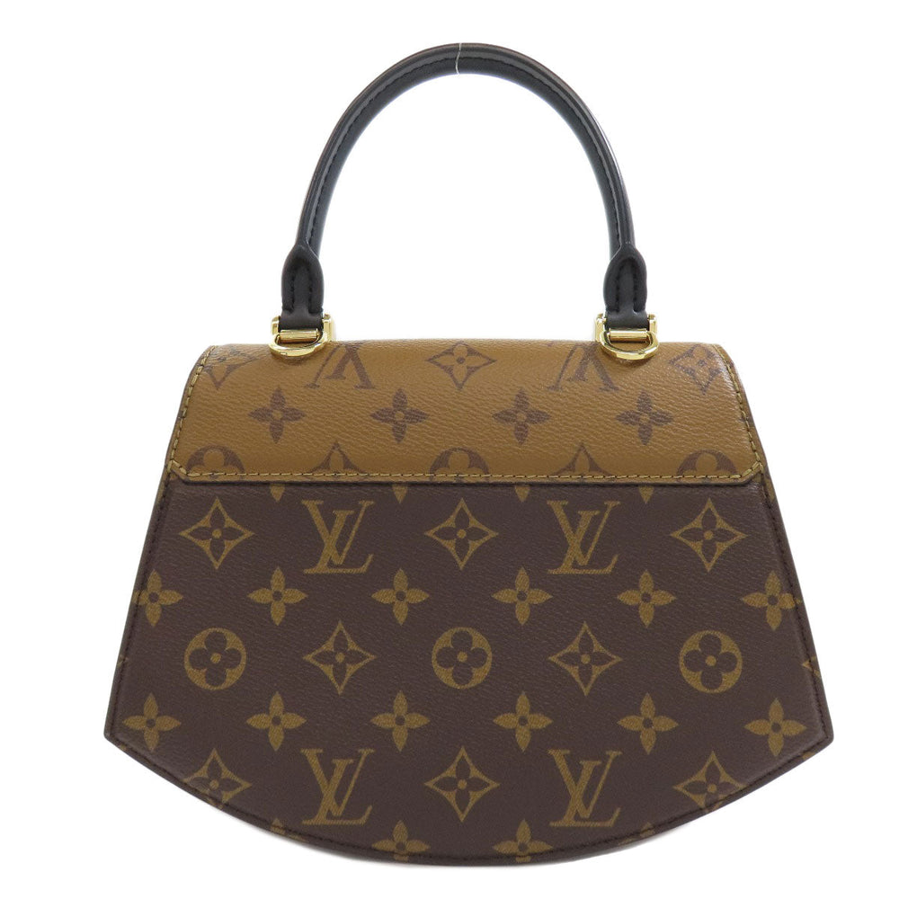 LOUIS VUITTON Handbag M46548 Monogram reverse Brown Tilsitt Women Used Authentic